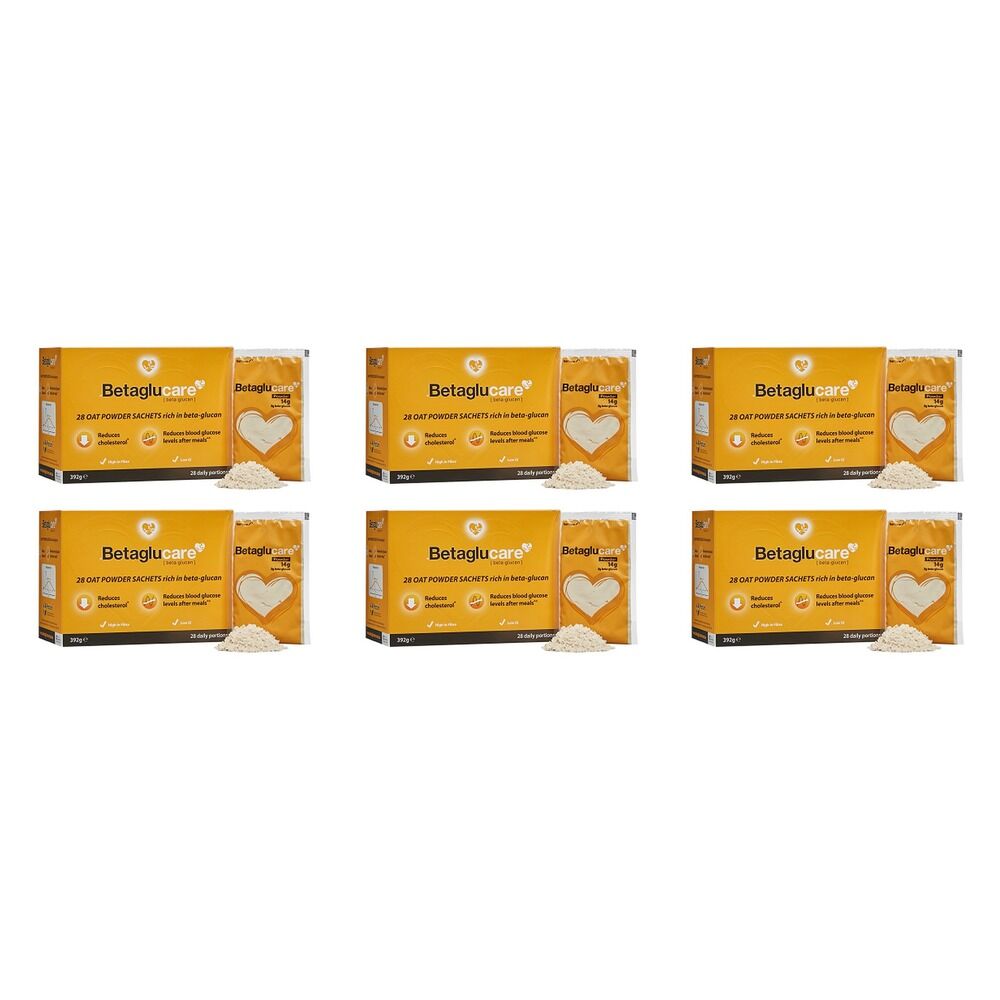 Betaglucare Oat Powder 14g x 28 Sachets Pack of 6