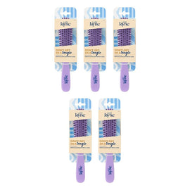 Lady Jayne Smooth and Knotless Detangling Brush Large x 3 Bundle of 5