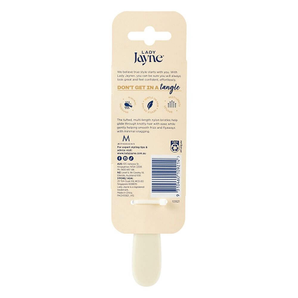 Lady Jayne Smooth and Knotless Detangling Brush Small
