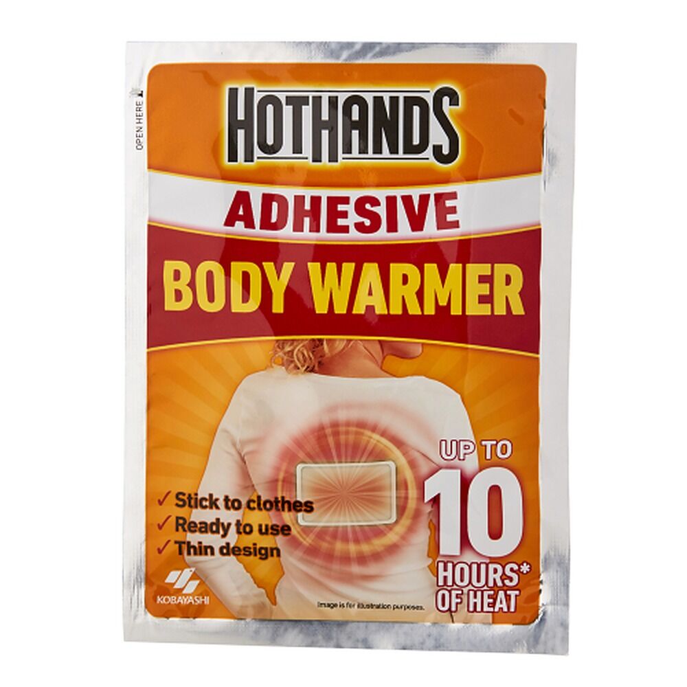 Hot Hands Adhesive Body Warmer Patch x 30