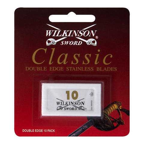 Wilkinson Sword Classic Double Edge Stainless Blades 10 Pack