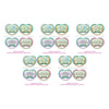 Philips Avent Ultra Air Soother Nighttime Glow 0-6 Months 2 Pack Bundle of 5