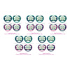 Philips Avent Ultra Air Soother Nighttime Glow 6-18 Months 2 Pack Bundle of 5