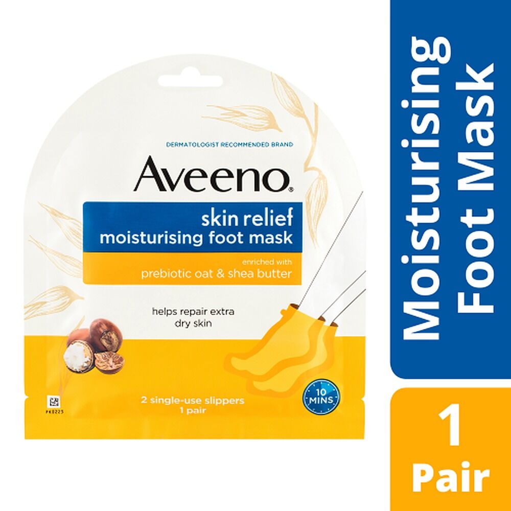 Aveeno Skin Relief Moisturising Foot Mask x 6