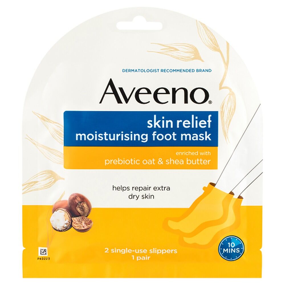 Aveeno Skin Relief Moisturising Foot Mask x 6