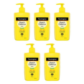 Neutrogena Beach Defence Sunscreen Lotion SPF50 400mL Pack of 5