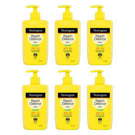 Neutrogena Beach Defence Sunscreen Lotion SPF50 400mL Pack of 6