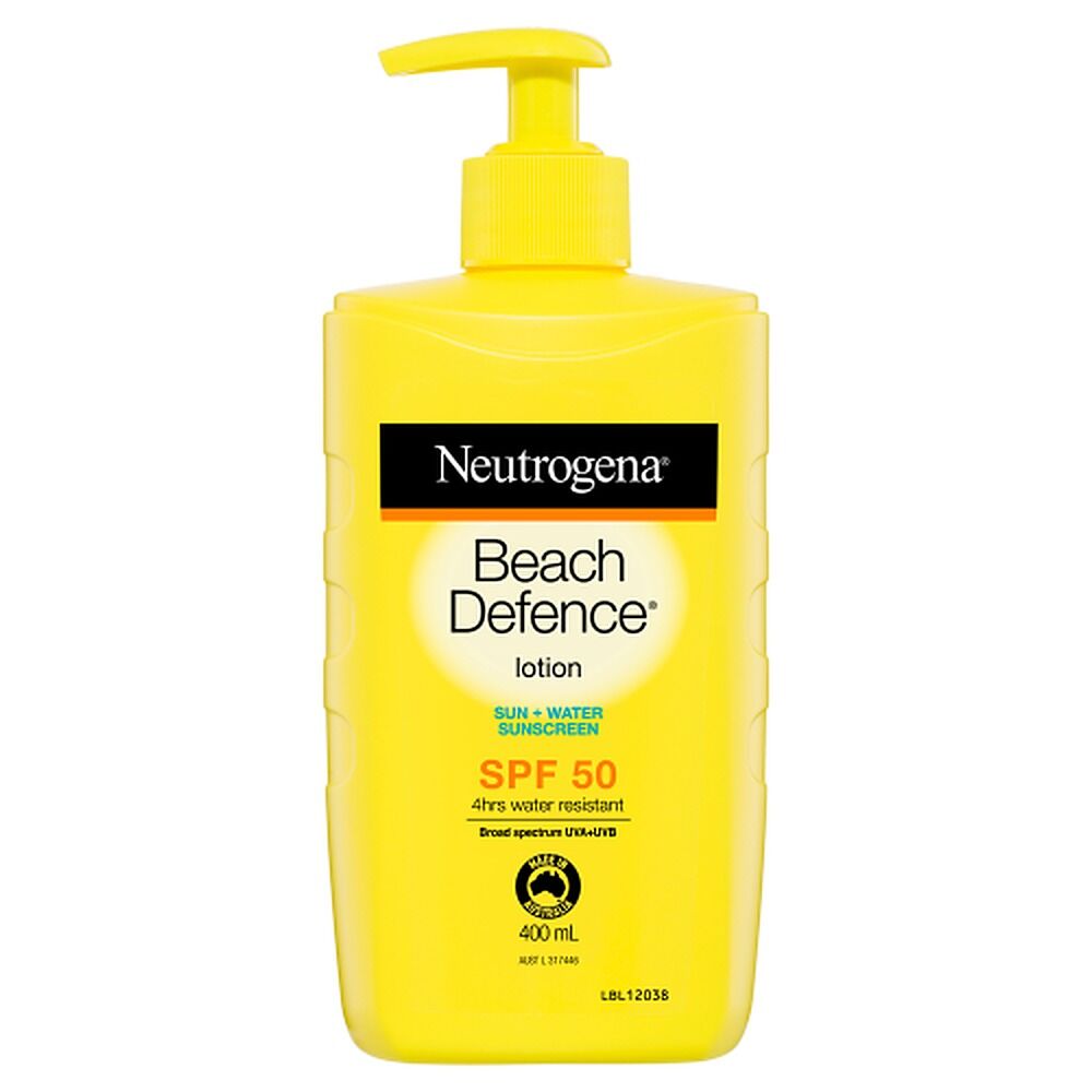 Neutrogena Beach Defence Sunscreen Lotion SPF50 400mL