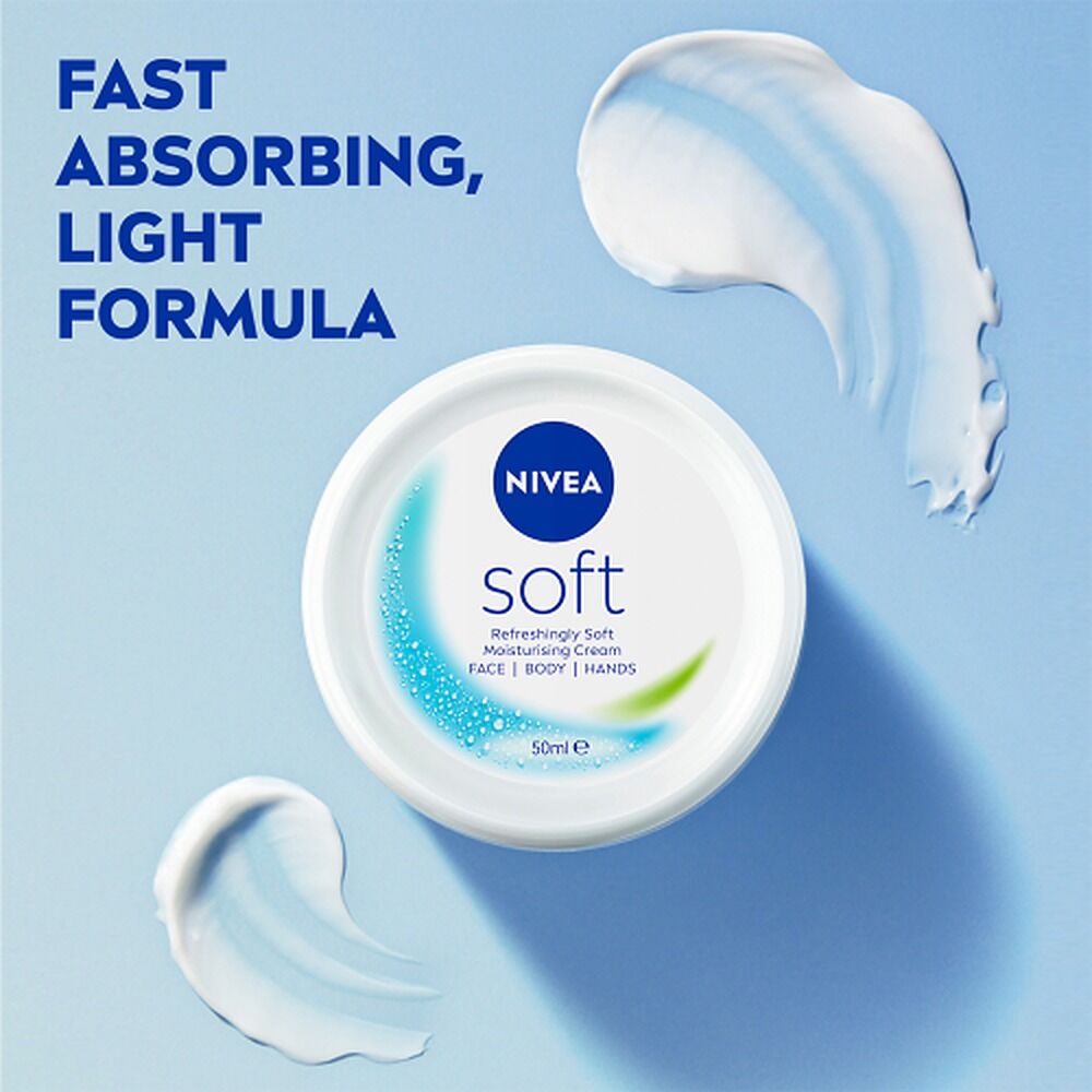 NIVEA Soft Moisturising Cream 50mL