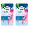 Tena Lady Pads Extra 12 Pack x 6 Bundle of 2