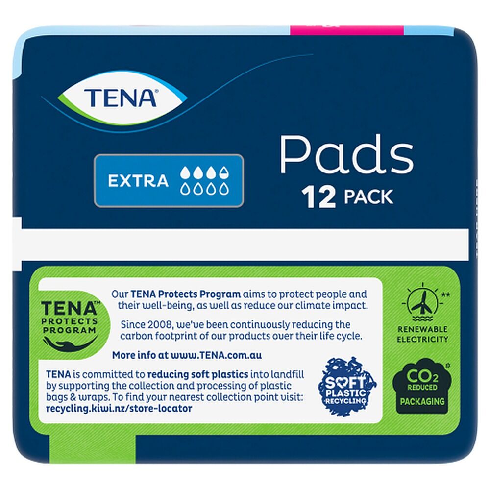 Tena Lady Pads Extra 12 Pack x 6