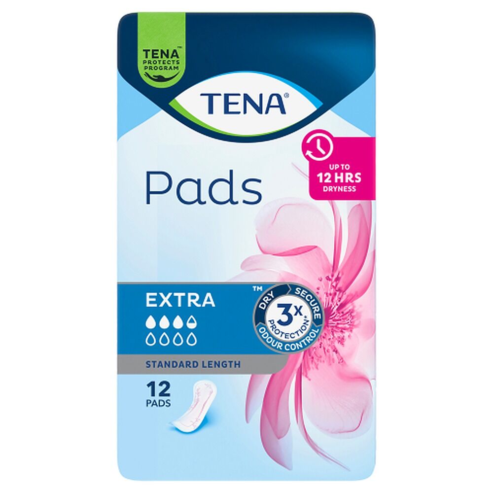 Tena Lady Pads Extra 12 Pack x 6