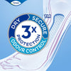 Tena InstaDry Standard Length Pads 10 Pack x 6