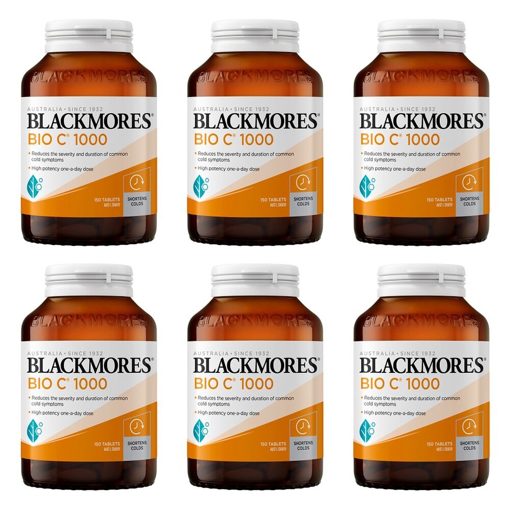 Blackmores Bio C 1000 150 Tablets Pack of 6