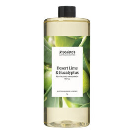 Bosisto's Desert Lime & Eucalyptus Hand Wash Refill 1L x 3