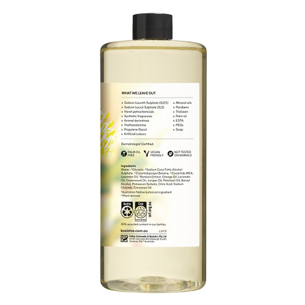 Bosisto's Banksia Flower & Lavender Hand Wash Refill 1L x 3