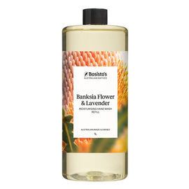 Bosisto's Banksia Flower & Lavender Hand Wash Refill 1L x 3