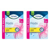 Tena InstaDry Standard Length Pads 20 Pack x 3 Bundle of 2