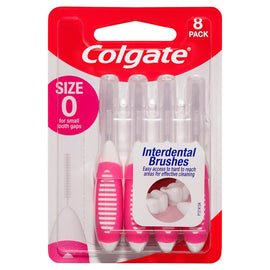 Colgate Interdental Brushes Size 0 8 Pack x 6