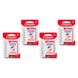 Colgate Soft Interdental Brush & Pick 40 Pack x 8 Bundle of 4