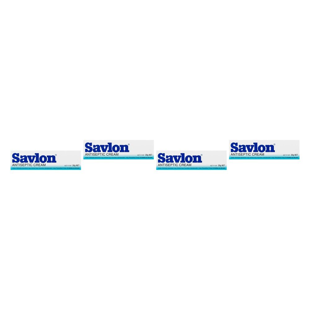 Savlon Antiseptic Cream 30g Pack of 4