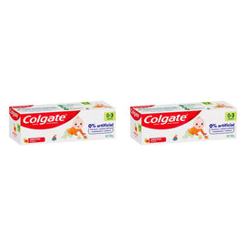 Colgate Anticavity Toothpaste 0-3 Years Strawberry Flavour 80g Pack of 2
