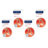 JOBST UltraSheer Thigh High Large Natural Pack of 4