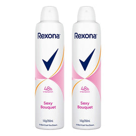 Rexona Antiperspirant Aerosol Deodorant Sexy Bouquet 250mL Pack of 2