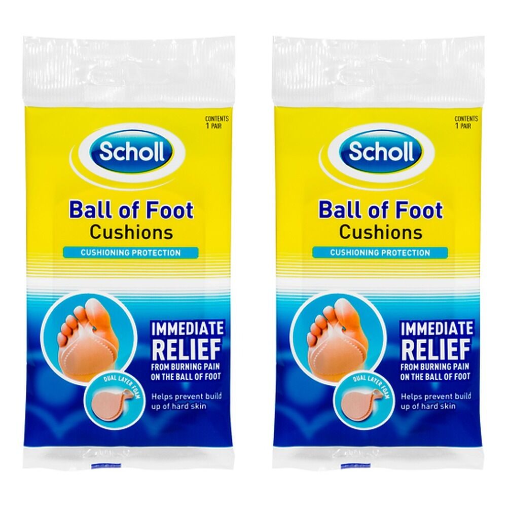 Scholl Ball of Foot Cushions Pack of 2