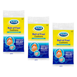 Scholl Ball of Foot Cushions Pack of 3