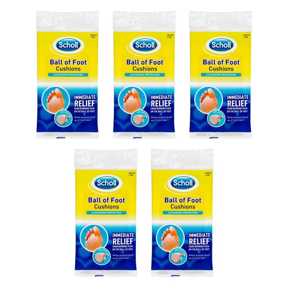 Scholl Ball of Foot Cushions Pack of 5