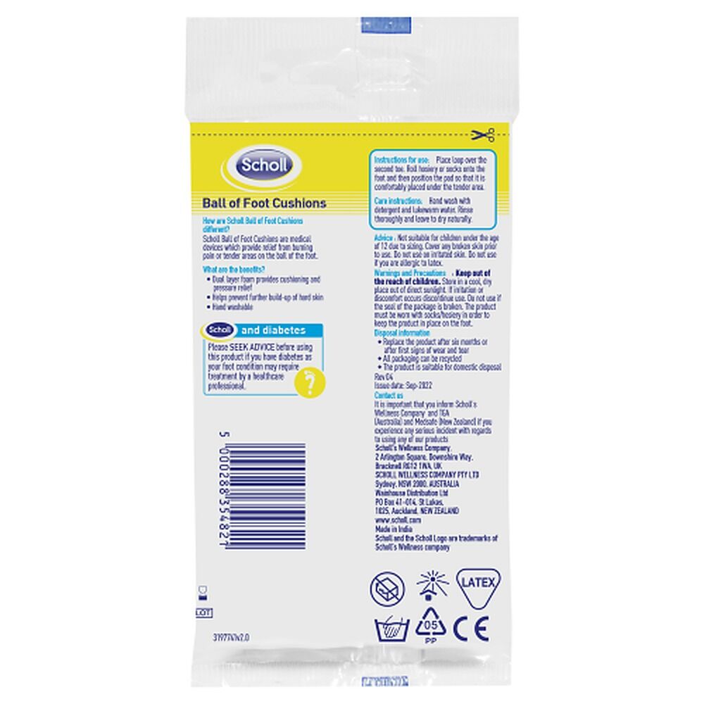 Scholl Ball of Foot Cushions
