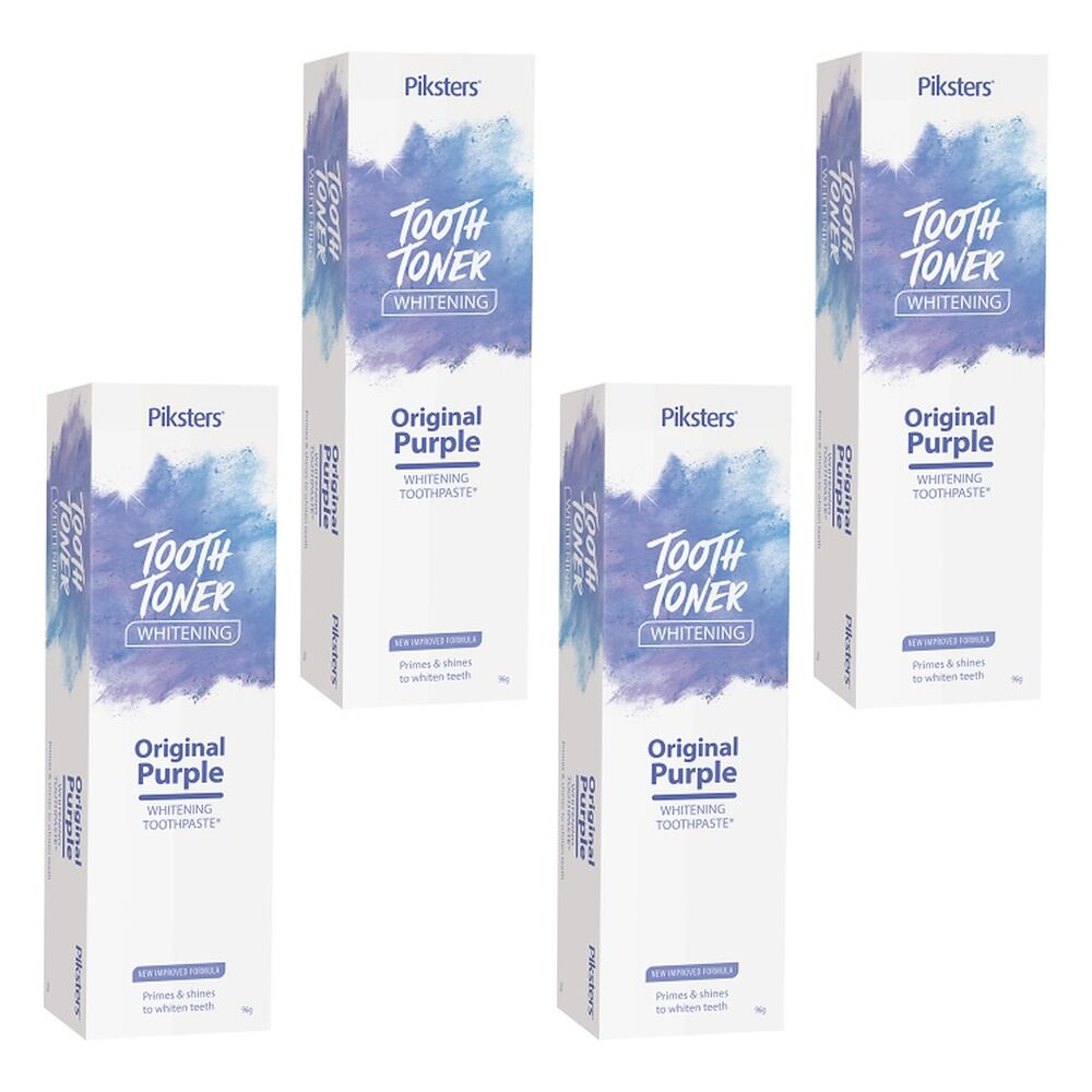 Designer White Tooth Toner Purple 75mL Pack of 4