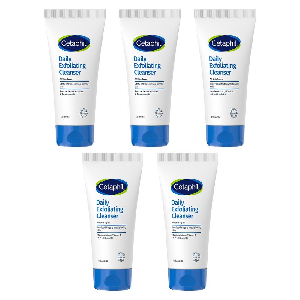 Cetaphil Daily Exfoliating Cleanser 178mL Pack of 5