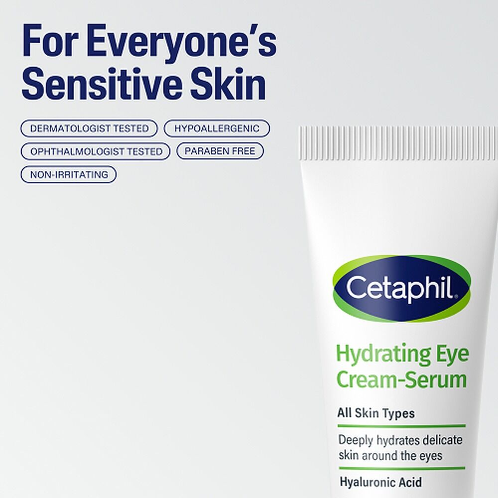 Cetaphil Hydrating Eye Cream-Serum with Hyaluronic Acid 14mL