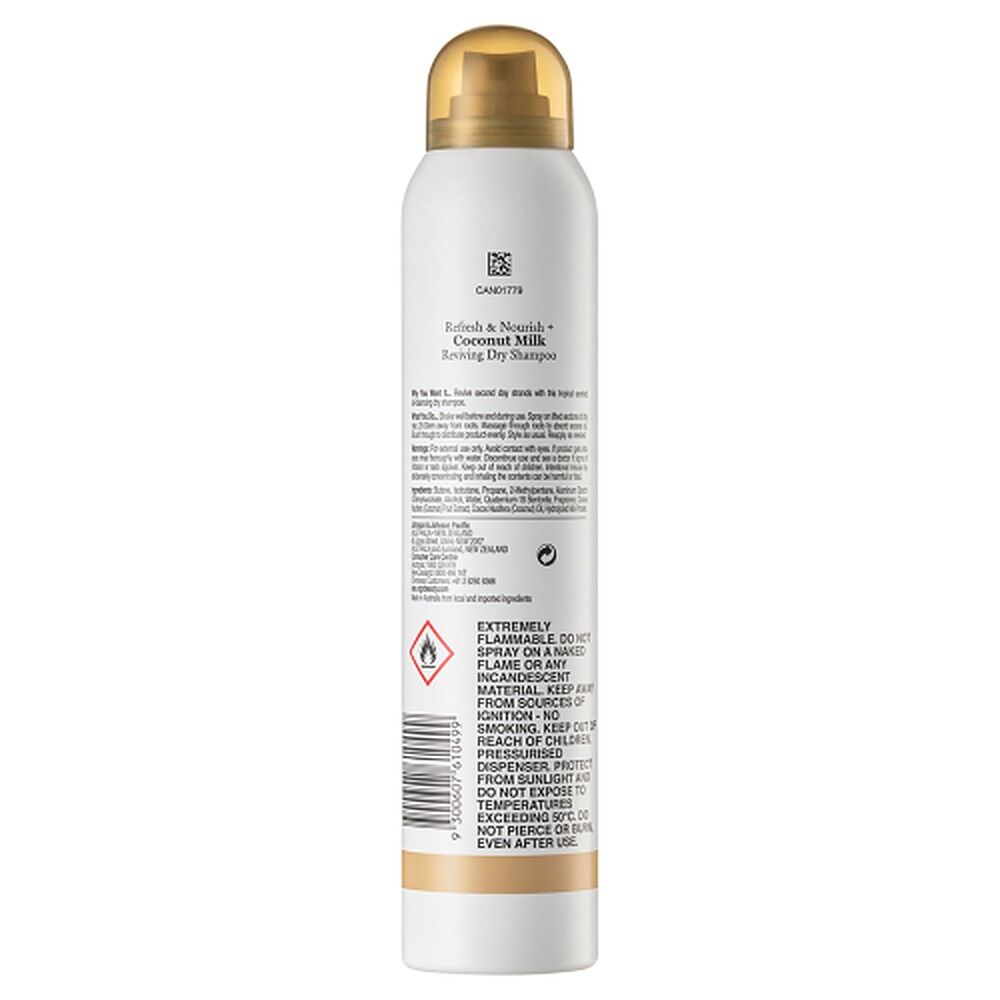 OGX Refresh & Nourish+ Coconut Milk Dry Shampoo All Hair Types 200mL