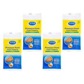 Scholl Pressure Point Foam Padding Pack of 4