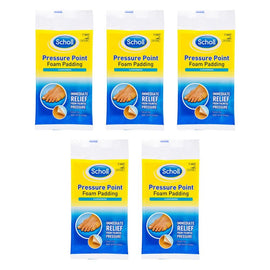 Scholl Pressure Point Foam Padding Pack of 5