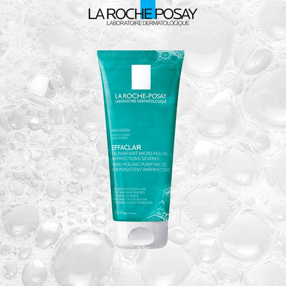 La Roche-Posay Effaclar Micro-Peeling Gel Cleanser 200mL