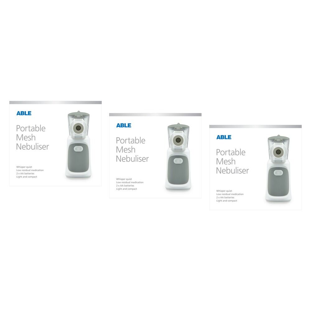 Able Portable Mesh Nebuliser Pack of 3