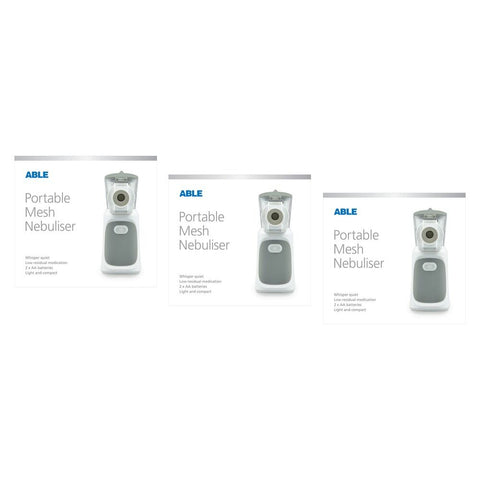 Able Portable Mesh Nebuliser Pack of 3