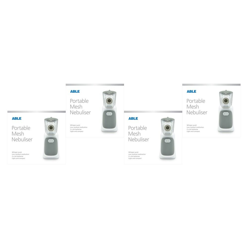 Able Portable Mesh Nebuliser Pack of 4