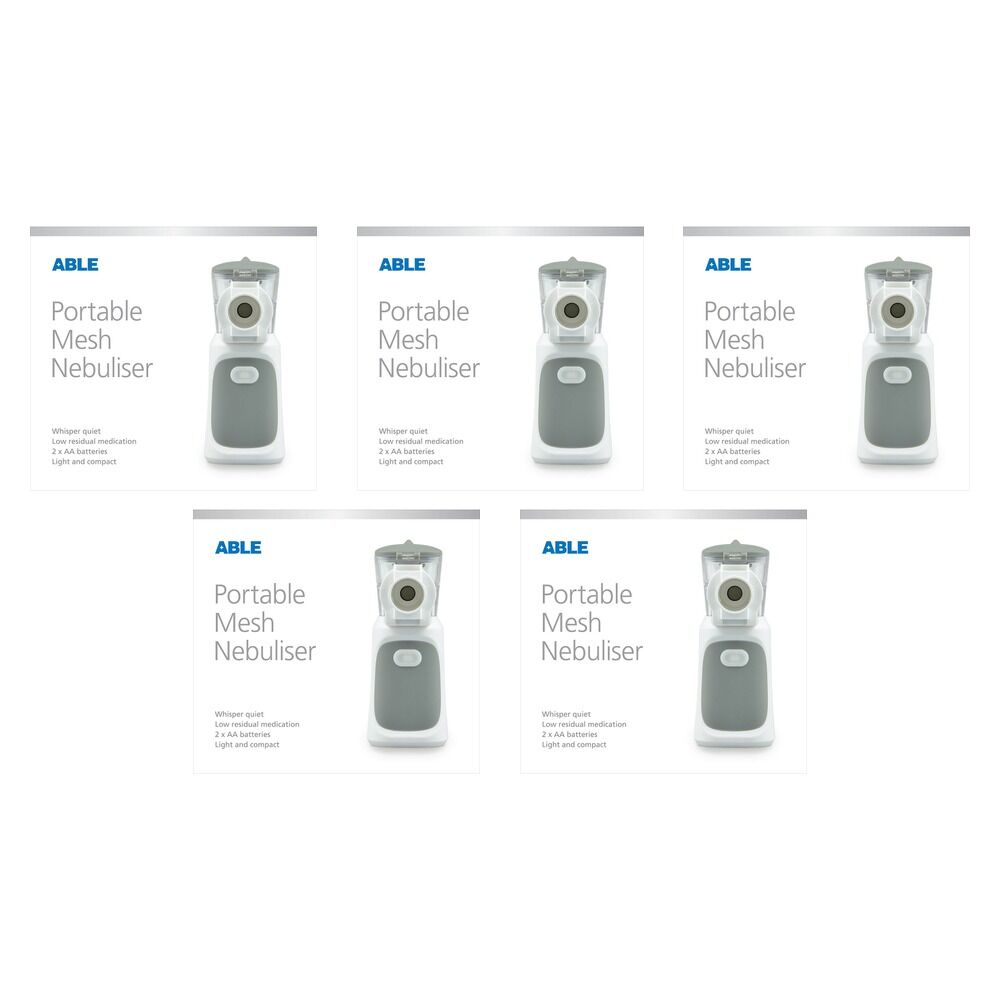 Able Portable Mesh Nebuliser Pack of 5