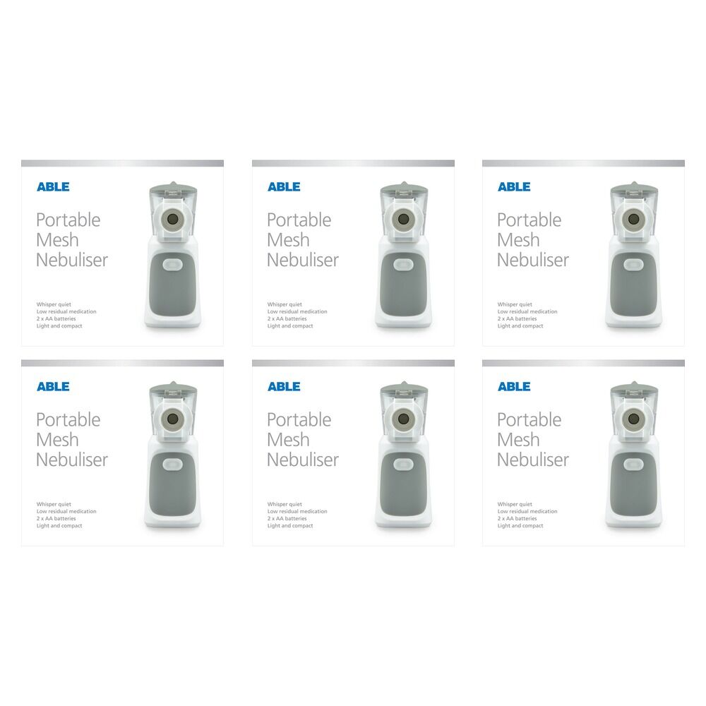 Able Portable Mesh Nebuliser Pack of 6