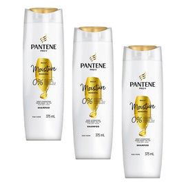 Pantene Pro-V Daily Moisture Renewal Shampoo for Dry Hair 375mL Pack of 3