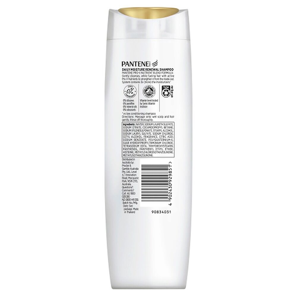 Pantene Pro-V Daily Moisture Renewal Shampoo for Dry Hair 375mL