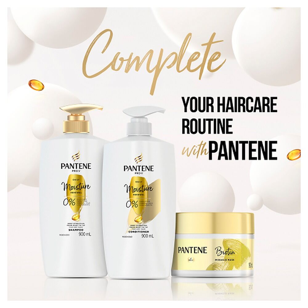 Pantene Pro-V Daily Moisture Renewal Shampoo for Dry Hair 375mL