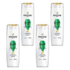 Pantene Pro-V Smooth & Sleek Shampoo 375mL Pack of 4