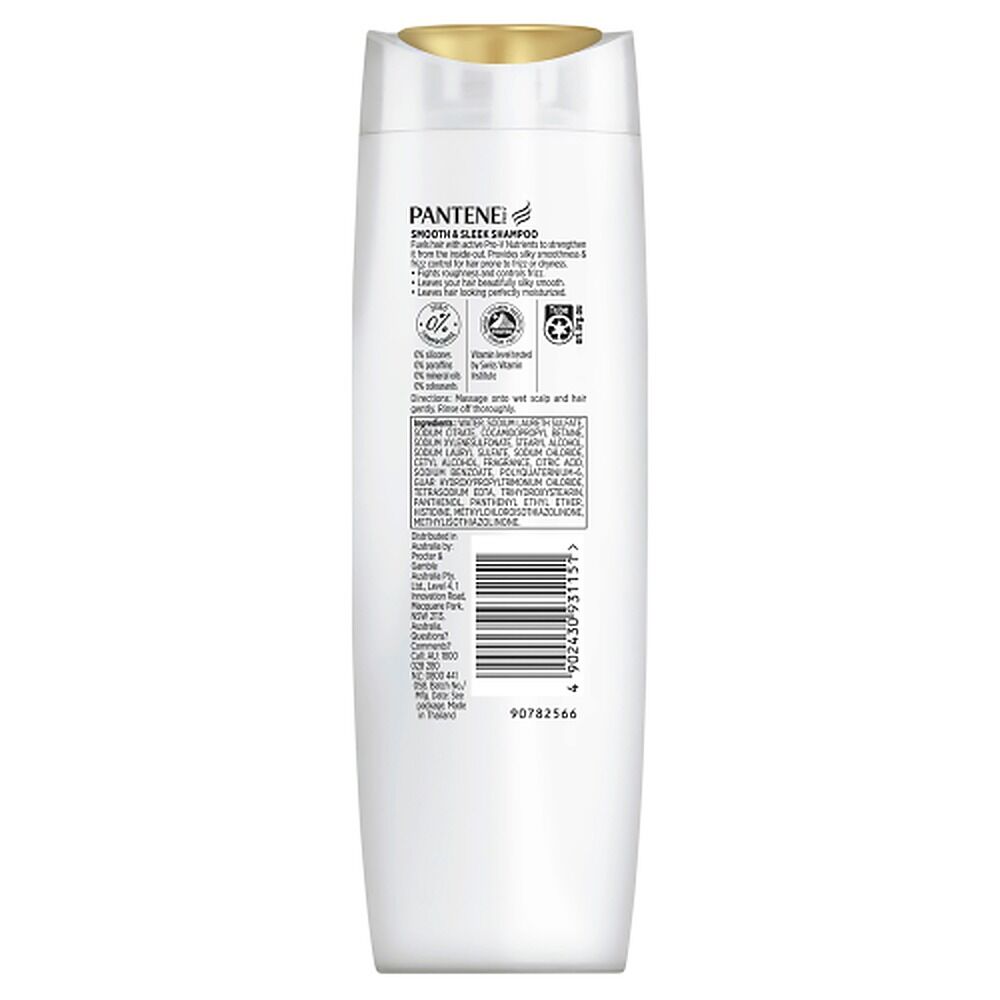 Pantene Pro-V Smooth & Sleek Shampoo 375mL