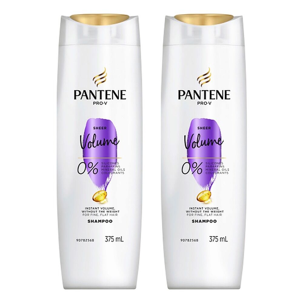 Pantene Pro-V Sheer Volume Shampoo 375mL Pack of 2